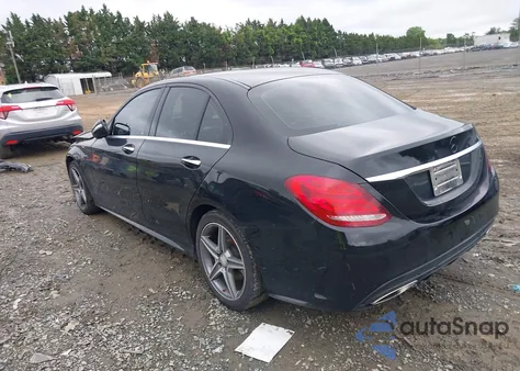 2015 Mercedes-Benz C 300 4Matic/Luxury 4Matic/Sport 4Matic from USA, damaged, VIN 55SWF4KB0FU015038